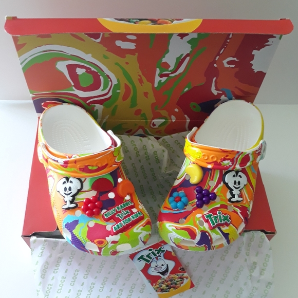 (New) Crocs Trix Cereal Clogs (kid size: J1) - Picture 2 of 10
